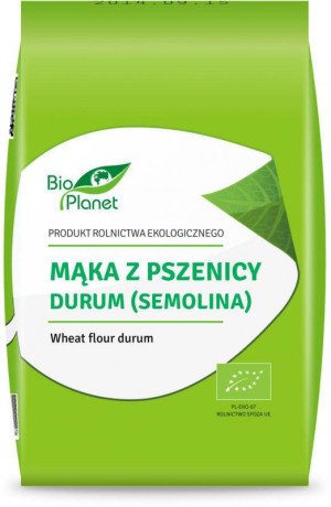 Mąka Z Pszenicy Durum Semolina Bio 500g