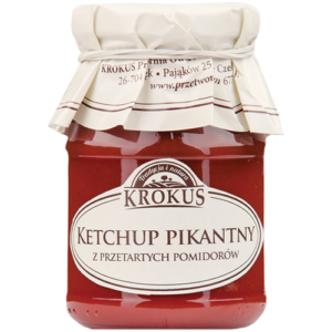 Ketchup Pikantny Krokus 180g