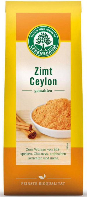 Cynamon Cejloński Mielony Bio Lebensbaum 50g