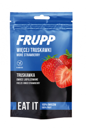 Truskawki Owoce Liofilizowane FRUPP 13g