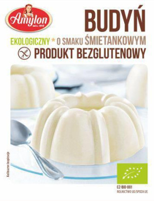 Budyń Śmietankowy Bezglutenowy Bio Amylon 40g
