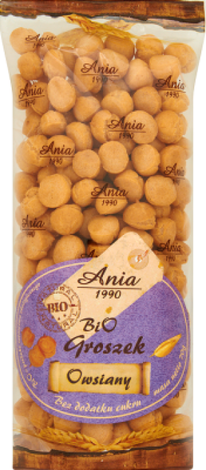 Groszek Ptysiowy Owsiany Bez Cukru Bio Ania 70g
