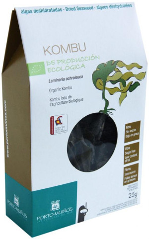 Wodorosty Kombu Bio Porto Muinos 25g