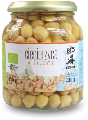 Ciecierzyca W Zalewie W Słoiku Bio Europa 350g