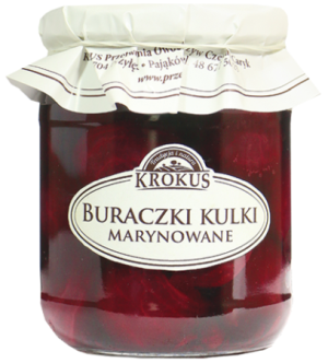 Buraczki Kulki Krokus 470g