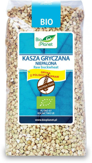 Kasza Gryczana Niepalona Bezglutenowa Bio Planet 500g
