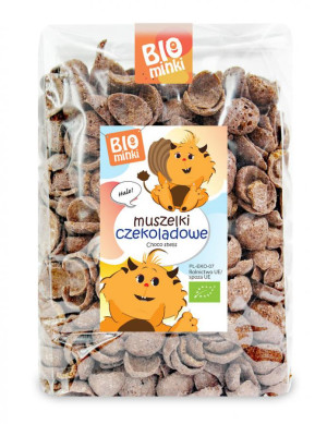 Muszelki Czekoladowe Bio Minki 300g