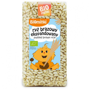 Ryż Brązowy Ekspandowany Bio Minki 75g