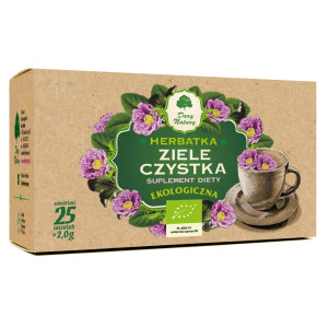 Herbatka Ziele Czystka Dary Natury 50g Bio