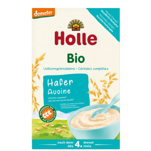 Kaszka Bezmleczna Owsiana Pełnoziarnista Bio Holle 250g
