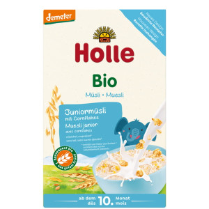 Kaszka Bezmleczna Junior Musli Wieloziarnista Z Płatkami Kukurydzianymi Bio Holle 250g
