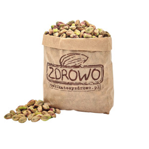 Pistacje Surowe Łuskane Niesolone 500g