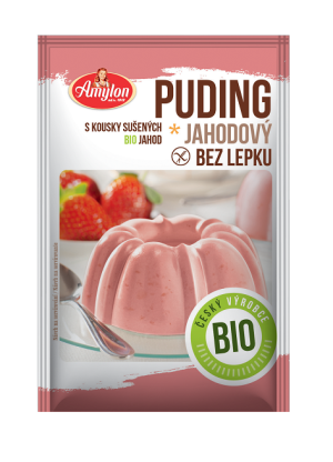Budyń Truskawkowy Bezglutenowy Amylon 40g