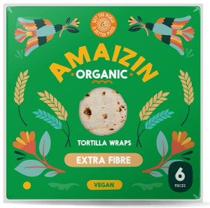 Tortilla Wrapy z Otrębami Ekologiczne Bio Amazin 240g