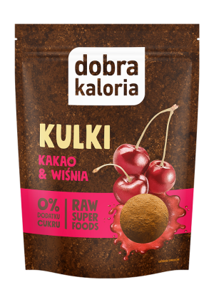 Kulki Mocy Kakao i Wiśnia 58G Dobra Kaloria