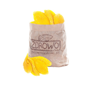 Mango Suszone z Cukrem Trzcinowym - 200 g
