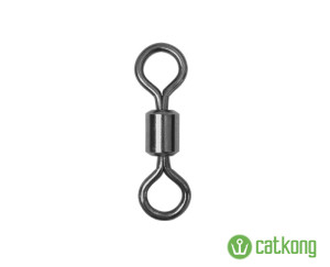 Delphin Émerillons silure CATKONG / par 10 / 165kg 6/0 Gray, Beige, Green, Silver 6/0
