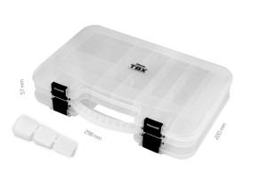 Boîte Delphin TBX Duo 298-12P Clip 298x220x57mm Beige, Black, Gray 298x220x57mm