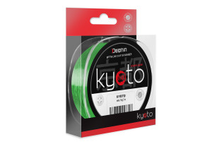 Monofil Delphin KYOTO / fluo vert 0,181mm 3,0kg 200m Gray, Silver, Green 0,181mm 3,0kg 200m