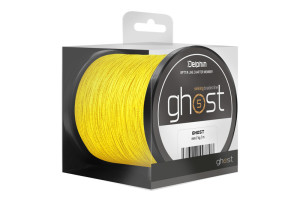 Delphin GHOST 4+1 jaune 0,18mm 9,1kg 600m Gold, Gray, Beige 0,18mm 9,1kg 600m
