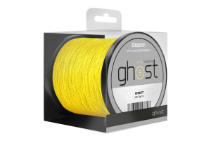Delphin GHOST 8+1 jaune 0,23mm 13,6kg 300m Silver, Gray, Gold 0,23mm 13,6kg 300m
