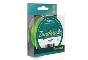 Delphin ZANDERA 8 / fluo vert 0,20mm 15,5kg 150m Gray, Beige, Silver, Green 0,20mm 15,5kg 150m