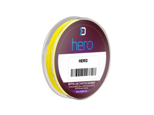 Delphin HERO 8 / fluo jaune 0,20mm 14,1kg 15m Gray, Lime, Silver 0,20mm 14,1kg 15m