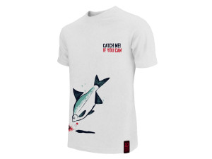 T-shirt Delphin Catch me! Brème XL Beige, Gray, Red XL