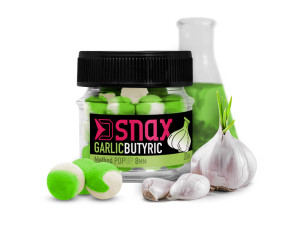 Delphin Appât D SNAX POP 5.5mm/20g Ail-butyric Silver, Black, Olive, Brown Ail-butyric