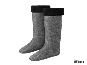 Semelle de rechange Delphin BRONTO / ourlet vert taille 50 Gray, Beige, Silver taille 50