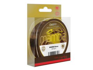 Delphin MAMBA Feeder / Bronz 0,16mm 2,5kg 300m Gray, Beige, Gold 0,16mm 2,5kg 300m