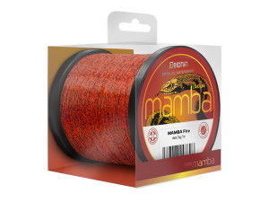 Delphin MAMBA Carp / Fire 0,26mm 5,2kg 600m Brown, Beige, Gray, Silver 0,26mm 5,2kg 600m