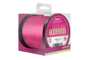 Delphin QUEEN Carp / rose 0,30mm 6,8kg 600m Gray, Lime, Silver 0,30mm 6,8kg 600m