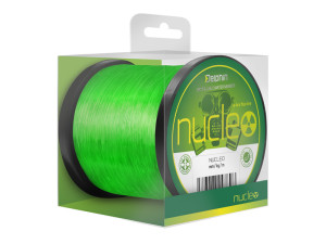 Delphin Fil de pêche carpe NUCLEO / fluo vert 0,35mm 10,4kg 600m Gray, Lime, Silver 0,35mm 10,4kg 600m