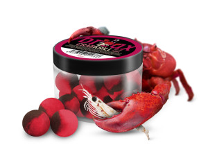 Appât Delphin BreaX POP 16mm/50g Crabe-krill Brown, Black, Beige, Silver Crabe-krill