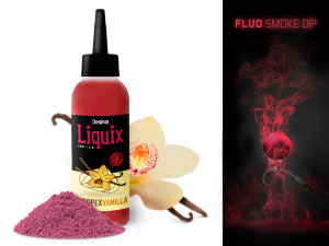 Delphin Fluo dip D SNAX LiquiX /100ml Scopex-vanille Silver, Black, Gray Scopex-vanille