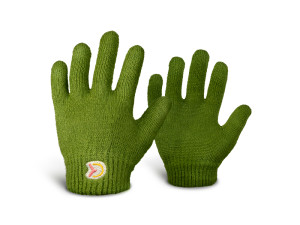 Gants enfant tricot Delphin YUPIE UNI Olive, Beige, Gold, Green UNI