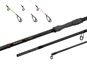Canne Feeder Delphin DIMENZIA LS+ 360cm/175g/3 pcs Gray, Beige, Green 360cm/175g/3 pcs