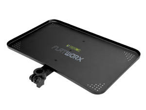 Desserte de station de pêche feeder Delphin REAXE FlatWORX 50x30cm Gray, Beige, Green 50x30cm