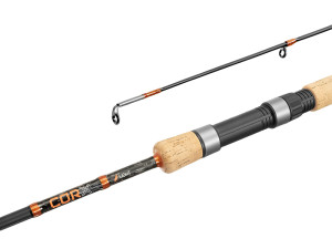 Delphin CORX Spin Hard 270cm/60g/2 pcs Silver, Gray, Brown 270cm/60g/2 pcs
