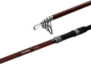 Canne carpe télescopique Delphin THUNDER GenerationX 330cm/120g Gray, Beige 330cm/120g