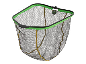 Tête d'épuisette flottante Delphin REAXE FloateR FoldCUBE 70x60cm Silver, Gray 70x60cm