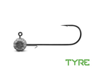 Tête plombée accroche Delphin TYRE / 3 pcs 50g-10/0 Gray, Beige, Green, Silver 50g-10/0