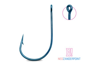 Hameҫon Delphin B! NEO ZanderPoint BLU / 10pcs 1/0 Gray, Beige 1/0