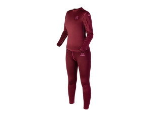 Sous-vêtements thermiques lot haut + bas Delphin QUEEN 4LOVE XL Maroon, Beige, Gray XL