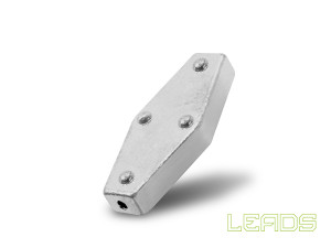 Delphin LEADS Hexagon avec trou / 5pcs 15g 15g
