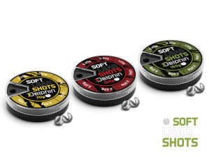 Chevrotines Delphin SOFT (boîte verte) 150g / 0,1-2,5g Silver, Gray, Green 150g / 0,1-2,5g