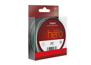 Delphin HERO vert 0,18mm 12,2kg 300m Gray, Beige, Red 0,18mm 12,2kg 300m