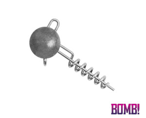 Delphin BOMB! Twisto JIGER / par 3 25g Gray, Beige, Silver