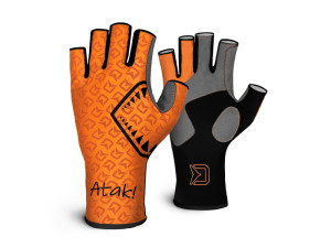 Gants 3/4 Delphin Atak! 75F L Red, Black, Beige, Silver L